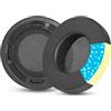 TaiZiChangQin Cuscinetti auricolari di ricambio in gel di raffreddamento compatibili con HIFIMAN SUNDARA HE-4XX HE-4XXs HE-400 HE400S HE400SE HE500 HE500 cuscinetti auricolari