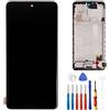 E-YIIVIIL Display di ricambio compatibile con Redmi Note 10 Pro M2101K6G M2101K6R 6.67 LCD Display Touch Screen Assembly con strumenti