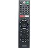 Azwok Telecomando vocale di ricambio RMF-TX200P per TV Sony, compatibile anche con RMT-TX200E RMF-TX300E RMT-TX200A RMF-TX201E RMF-TX220P RMF-TX200U RMF-TX201U