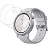 MEMELOKA Pellicola per CMF by Nothing Watch 3 Pro, 3 Pezzi HD Antigraffio Pellicola Protettiva TPU Flessibile, Sensibile al Tatto e Senza Bolle con Cornice di Allineamento