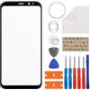 Duotipa Sostituzione del display in vetro frontale compatibile con Samsung Galaxy S8 + S8 Plus SM-G955F 6.2''+ strumenti (senza display e touch Digitizer), con adesivo OCA