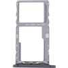Generico Compatibile con Alcatel 3L 2020 5029 5029Y 5029E OT-5029D / 1S 2020 5028D 5028Y Carrello Vassoio Alloggio SUPPORTO adattatore SLOT PORTA CARD carrello per SCHEDA SIM + vano Memoria Micro Sd (GREY)