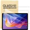 KUSINHOKA Vetro Temperato per Xiaomi Redmi Pad 2 11 Pollici, [2 Pezzi] Durezza 9H Pellicola Protettiva, [Anti-Graffio], [Senza Bolle], Protezione Schermo HD Trasparente Protector Film