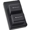 DSTE NP-FV70 Batteria di ricambio (2 pacchetti) e caricatore rapido doppio compatibile per Sony HDR-CX210 HDR-CX220 HDR-CX230 HDR-CX260V HDR-CX290 HDR-CX300 HDR-CX305 HDR-CX330