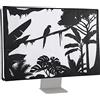 kwmobile 31-32 monitor Cover - Protezione Monitor PC Antipolvere Schermo Computer - Custodia Protettiva Relax nella Giungla