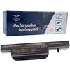 FengWings® 11,1V 5200mAh C4500BAT-6 6-87-C480S-4G4 6-87 batteria sostituire per Clevo C4500 C4501 C4505 C4800 C4801 C4805 B5130M B7110 B7130 E4105 E4107 E7130 W170HR