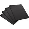 FFWTPY 4 Pezzi Tappetino Mouse 250 x 210 x 2 mm Gaming Mouse Pad Antiscivolo Tappetini Mouse Base di Gomma Mousepad per Computer Ufficio Gioco Studio Laptop