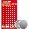 Cotchear 50 batterie alcaline assortite 1,5 Volt AG1/LR621 AG3/LR41 AG4/LR626 AG10/LR1130 AG12/LR43 AG13/LR44 Set 0% mercurio