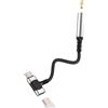Kefiany Adattatore USB C a Jack 3.5mm Cuffie (2in1) Tipo C Caricabatterie Cavo per iPhone 16 15 Pro Max per Apple Audio Auxiliare per iPad compatibile per Samsung Connettore Microfono Auto Dongle Android