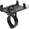SUNGOOYUE G-81 Supporto Telefono Bici in Alluminio Regolabile 55-100mm - Compatibile con Manubri 22.2-31.8mm, Gancio a 4 Artigli, Anticorrosione per Ciclismo/Moto