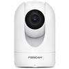 Foscam Fi-R4Mb Telecamera IP di Videosorveglianza Wifi. Telecamera Domestica Wireless ad Altissima Risoluzione 2K 4Mp con Pan/Tilt