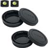 ULBTER Copriobiettivo posteriore per Panasonic Lumix G9 G8 G7 G95 G85 GH5 GH5S GH4 GH3 GX85 GX9 GX8 GF9 GF10, Olympus E-M10 Mark III II E-M1 E-M5 Altri Micro Quattro Terzi Accessori per Fotocamera e Lenti