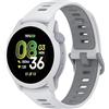 GIOPUEY 22mm Cinturini Compatibile con COROS Pace 4/Apex 4 42mm/Pace3/Pace-Pro/Apex PRO/2 PRO, Morbido TPU Cinturino [Design a Colori di Giunzione] - White/Grey