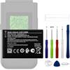 Swark Batteria sostitutiva HE402 compatibile con batteria di ricambio con kit di riparazione aggiornato