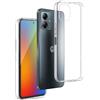 REY Pack 3X Cover in Gel TPU Trasparente per Motorola Moto G14, Ultra Sottile 0,33 mm, Morbido Flessibile, Custodia Silicone