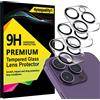 4youquality Confezione da 3 pellicole protettive per obiettivo della fotocamera per iPhone 14 Pro Max (6,7 pollici) e iPhone 14 Pro (6,1), vetro temperato 9H, [LifetimeSupport] [Antigraffio] [Non