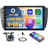 Inefala 4+64G 9'' Android 15 Autoradio per Seat Ibiza 2009-2013