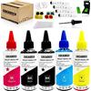 COCADEEX 5 flaconi di inchiostro per stampante compatibile con cartucce d'inchiostro Canon PG-575XL CL-576XL, per stampanti PIXMA TS3750i TS3751i TS3550i TS3551i TR4750i TR4751i