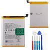 E-yiiviil Batteria di ricambio BLP817 compatibile con Oppo A15 A15S con kit di riparazione