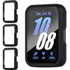 Vakler Set di 3 cover per Sam-sung Galaxy Fit 3 protezione schermo HD vetro temperato