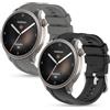 CHULN 2 Pezzis Cinturino Compatibile con Amazfit Balance, Regolabile Sportivo in Morbido Silicone Ricambio Cinturino per Amazfit Balance(A2286).