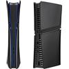 Megadream Piastre antiurto per PS5 Pro Digital Edition, cover di ricambio in ABS rigido opaco per PlayStation 5 Pro, accessori per console digitale, pannelli a scatto antipolvere e antigraffio