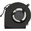 ciciglow Ventola di Raffreddamento CPU GPU, DC 5V 0.5A 4 Pin Sostituzione Ventola di Raffreddamento per Laptop Professionale per per OMEN 15 Dc(Ventola CPU)