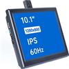SunFounder Raspberry Pi 4 Display 10.1 IPS LCD HDMI 1280 x 800 Screen Monitor for Raspberry Pi 4 Xbox Windows 7/8/10