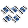 TECNOIOT 5pcs TXS0108E 8 Channel Logic Level Converter TTL 3.3V 5V Bi-directional Convert