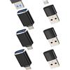 Aksenli Adattatore USB C femmina a USB Maschio Carica(6 pack)per Apple Type C OTG 3.0 Adapter per iPhone 16 15 Pro Max Tipo C Cavo Compatibile per Samsung S25 S24 S23 S22 per iPad Macbook Android Convertitore
