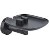 conecto CC50591 Supporto a muro Premium per altoparlanti SONOS ONE ™ + SONOS PLAY: 1 ™ con gestione dei cavi, capacità di carico: max. 3,0 kg, nero (1 pezzo)