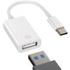 Kefiany IPhone 15 Pro Max adattatore USB C a USB A 3.0 presa cavo accessorio¶r Type-C OTG spina Thunderbolt jack accessorio compatibile per Samsung Huawei Xiaomi Apple Macbook Plus iPad 10、Air4/BH-OTG