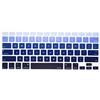 MiNGFi Copritastiera Silicone Inglese QWERTY per MacBook Pro 13 A1278/A1425/A1502(2008-2017) Air 13 A1369/A1466(2010-2017) Pro 15 A1398/A1286(2008-2015) Pro 17 A1297(2011) US/ANSI - Gradiente blu