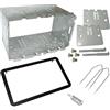 Sound Way Kit Montaggio Adattatore Autoradio, Mascherina 2 DIN Compatibile con Alfa Romeo 159 2005-2011 / Brera 2005-2010