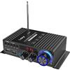 Fasizi LP-A8BT Amplificatore di Potenza per decodifica coassiale FM USB SD Lossless Music Player 2x30W Amplificatore ad Alta Potenza 5.0 Bluetooth con Alimentazione 5A