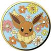 PopSockets PopGrip, Supporto e Impugnatura per Telefoni Cellulari e Tablet con un Top Intercambiabile, Pokémon, Floral Eevee Enamel