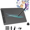 VEIKK Tavoletta grafica VK1060PRO V2, tavoletta grafica da 10 x 6 pollici con 8 tasti di scelta rapida con penna senza batteria e 8192 livelli di pressione professionali, compatibile con Win/Linux/And