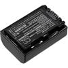 TECHTEK batterie compatibile con [Sony] CR-HC51E, DCR-30, DCR-DVD103, DCR-DVD105, DCR-DVD105E, DCR-DVD106, DCR-DVD106E, DCR-DVD108, DCR-DVD109, DCR-DVD109E, DCR-DVD110E, DCR-DVD115E, DCR-DVD202E, FBA