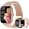 Colesma Orologio Da Donna Con Funzione Telefonica, Orologio Fitness Per Android Ios, Promemoria, Fitness Tracker Da 1,69, Hd, Touch Screen, Orologio Sportivo Con Monitor Del Sonno