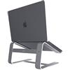 MacAlly Astand Aluminum di Supporto per Apple MacBook, MacBook Air, MacBook PRO e Qualsiasi di tra 25,4 cm e 43,2 cm Grigio Space Gray