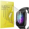Blueshaweu 6 Pezzi Protezione Schermo per RUIMEN H1 1.85 Smartwatch - Senza Bolle Alta Definizione Qualità Superiore Trasparente Morbido TPU Pellicola Protettiva (6 confezioni)