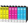 Yowell 9x cartucce da 29XL compatibili con Epson 29 29XL Multipack per Expression Home XP-342 XP-332 XP-345 XP-442 XP-445 XP-432 XP-245 XP-235 XP-335 XP-435 XP-247
