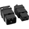PATIKIL 16A 250VAC IEC320 Serie C19 Connettore C20 Presa per Alimentazione Cavo, 2 in 1