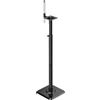 Mounting Dream Supporto universale per altoparlante (singolo), regolabile in altezza da 826 mm a 1078 mm, per altoparlanti posteriori, satelliti fino a 5 kg, supporto per altoparlante singolo da