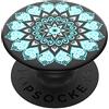 PopSockets PopGrip - Supporto e Impugnatura per Telefoni Cellulari e Tablet con Un Top Intercambiabile - Peace Metala Sky