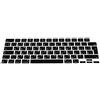 kwmobile Protezione Tastiera Russa Compatibile con Apple MacBook Pro 14 (2021) A2442 - Cover Tastiera Russo QWERTY - Copertina Silicone nero