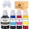 NEXTPAGE GI-50 GI50 GI-51 GI51 Inchiostro compatibile con Canon GI-50/51 per Canon PIXMA G1520 G2520 G2560 G3520 G3560, PIXMA GM2050 GM4050 G5050 G6050 G7 050 (4 confezioni, nero ciano magenta giallo)