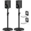 notiela Supporto per altoparlanti da pavimento per Sony HT-A9 SA-RS5 SA-RS3S Supporto per altoparlanti regolabile da 29 a 37,5 per altoparlanti surround Sony