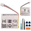 E-yiiviil Batteria di ricambio compatibile con Sony WF-1000XM4 WF1000XM4 WF1000XM4 Bluetooth Headset con strumenti