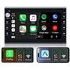 THIHPHOATLI Autoradio DSP ad alta potenza, per VW Polo MK3/MK4 Passat Golf IV T5 MULTIVAN Transport T4/T5,carplay wireless e Android auto,Comandi al volante,radio AM/FM/RDS,Bluetooth,EQ,USB,schermo IPS 1080P